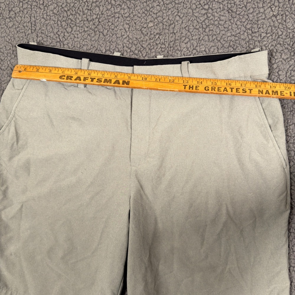 Nike Golf Dri-FIT Shorts Mens 38 Gray Performance Flat Front Stretch Polyester - Picture 8 of 13